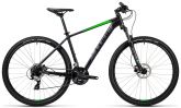 Велосипед GREEN 2019 OZONE (Черно-Красный) 27.5"x20"